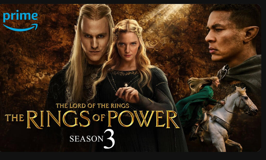Promotional poster from "The Rings Of Power", re-recorded by Richard Spooner Promotional poster from "The Rings Of Power", re-recorded by Richard Spooner